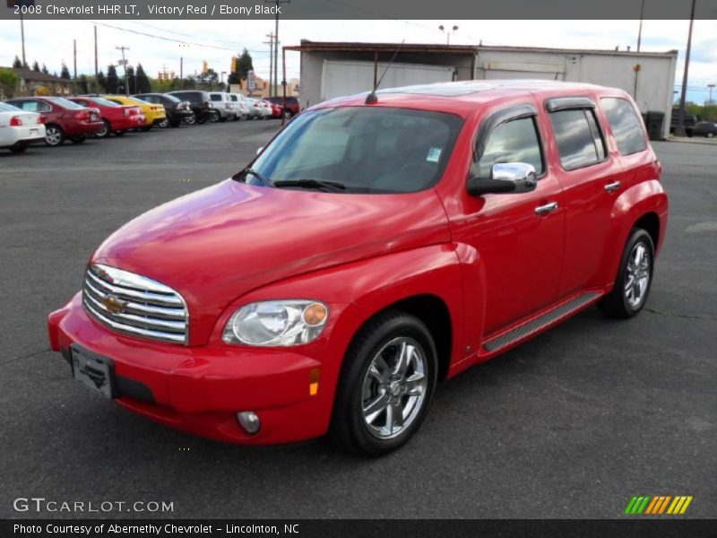 Victory Red / Ebony Black 2008 Chevrolet HHR LT