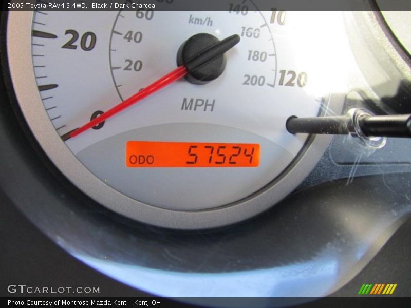 Black / Dark Charcoal 2005 Toyota RAV4 S 4WD