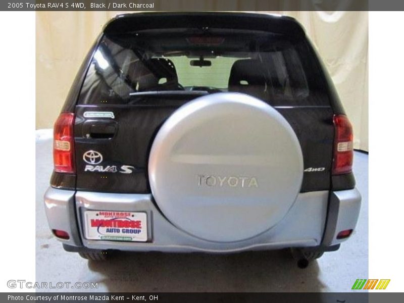Black / Dark Charcoal 2005 Toyota RAV4 S 4WD
