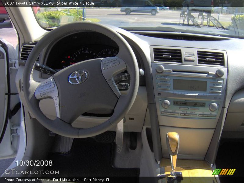 Super White / Bisque 2007 Toyota Camry XLE V6