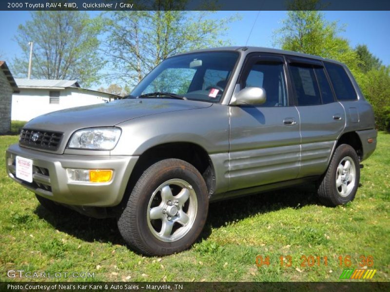 Quicksilver / Gray 2000 Toyota RAV4 4WD