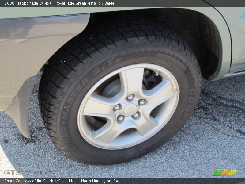 Royal Jade Green Metallic / Beige 2008 Kia Sportage LX 4x4