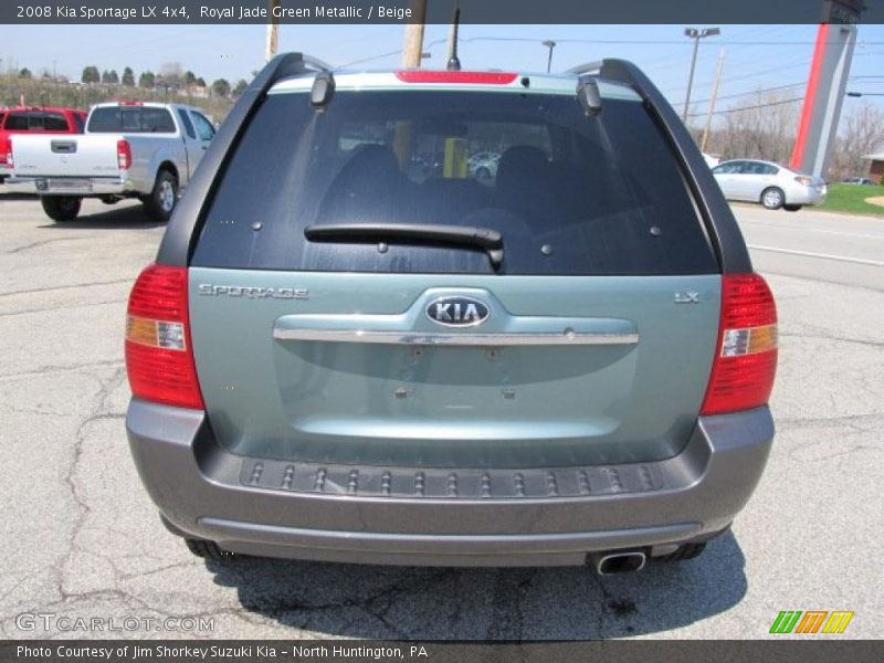 Royal Jade Green Metallic / Beige 2008 Kia Sportage LX 4x4