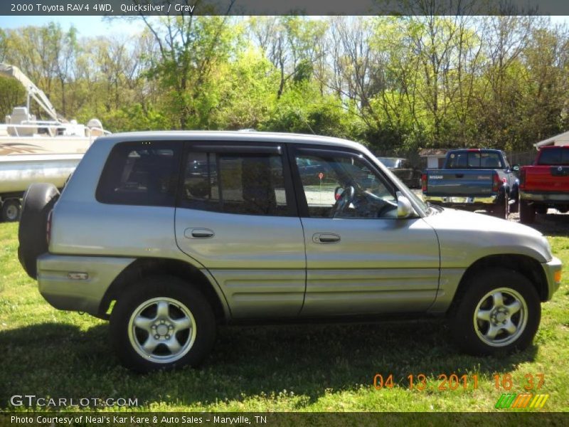 Quicksilver / Gray 2000 Toyota RAV4 4WD