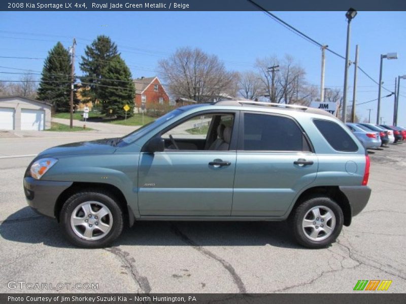  2008 Sportage LX 4x4 Royal Jade Green Metallic