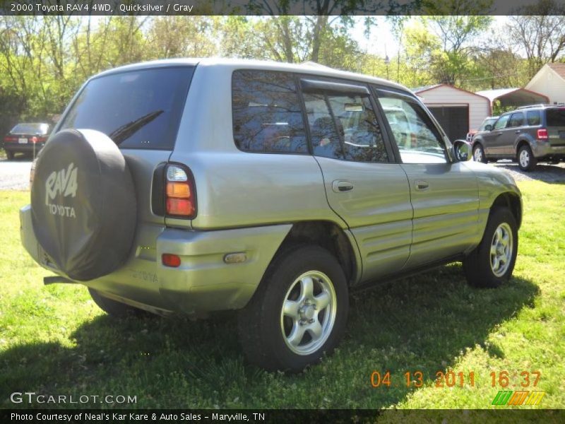 Quicksilver / Gray 2000 Toyota RAV4 4WD