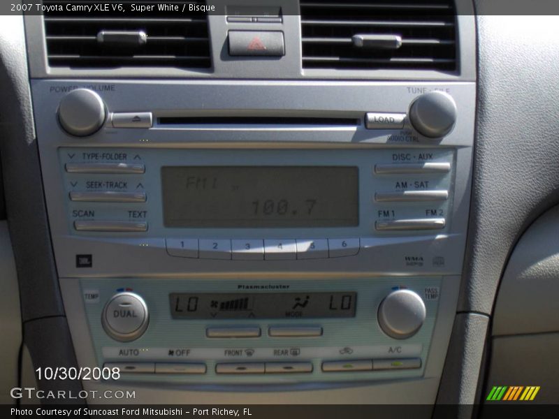 Super White / Bisque 2007 Toyota Camry XLE V6