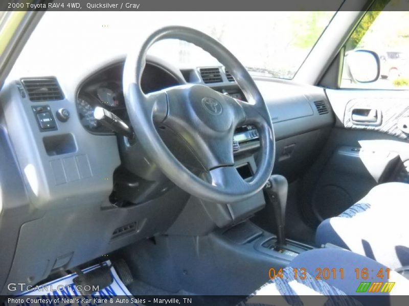 Quicksilver / Gray 2000 Toyota RAV4 4WD