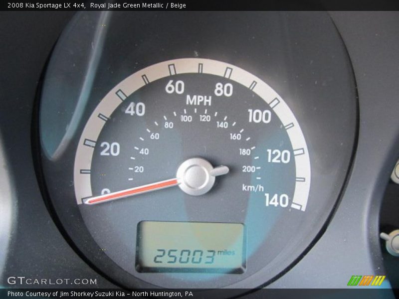 Royal Jade Green Metallic / Beige 2008 Kia Sportage LX 4x4