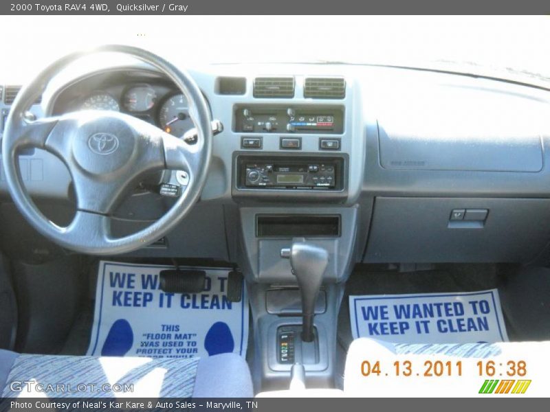 Quicksilver / Gray 2000 Toyota RAV4 4WD