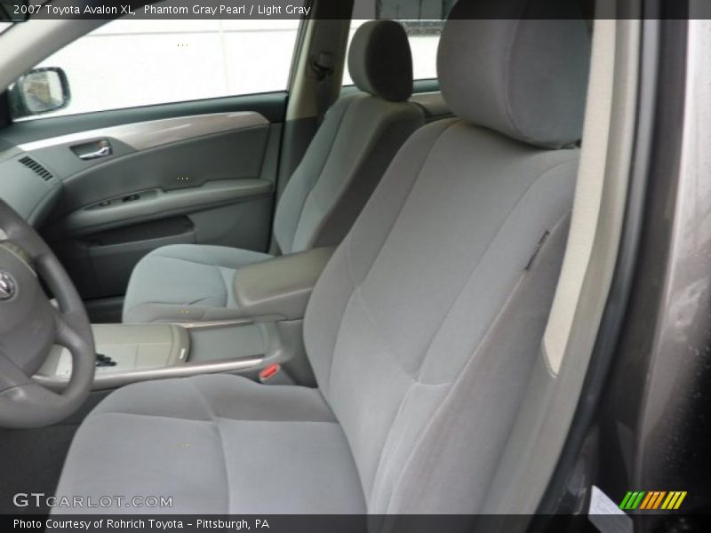 Phantom Gray Pearl / Light Gray 2007 Toyota Avalon XL