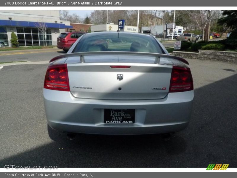 Bright Silver Metallic / Dark Slate Gray 2008 Dodge Charger SRT-8