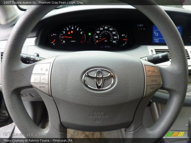 Phantom Gray Pearl / Light Gray 2007 Toyota Avalon XL