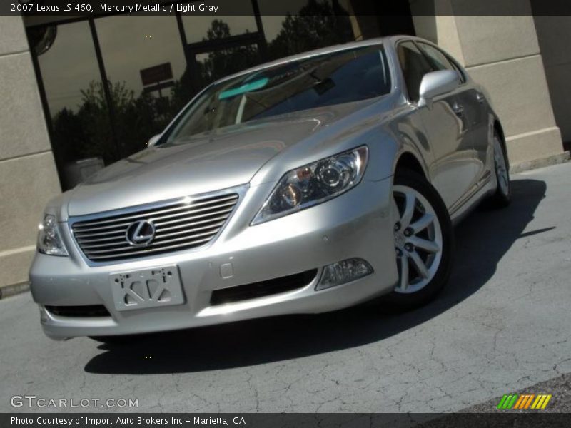 Mercury Metallic / Light Gray 2007 Lexus LS 460