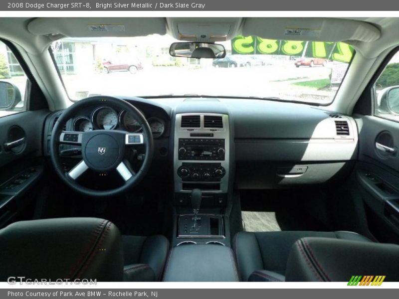 Bright Silver Metallic / Dark Slate Gray 2008 Dodge Charger SRT-8