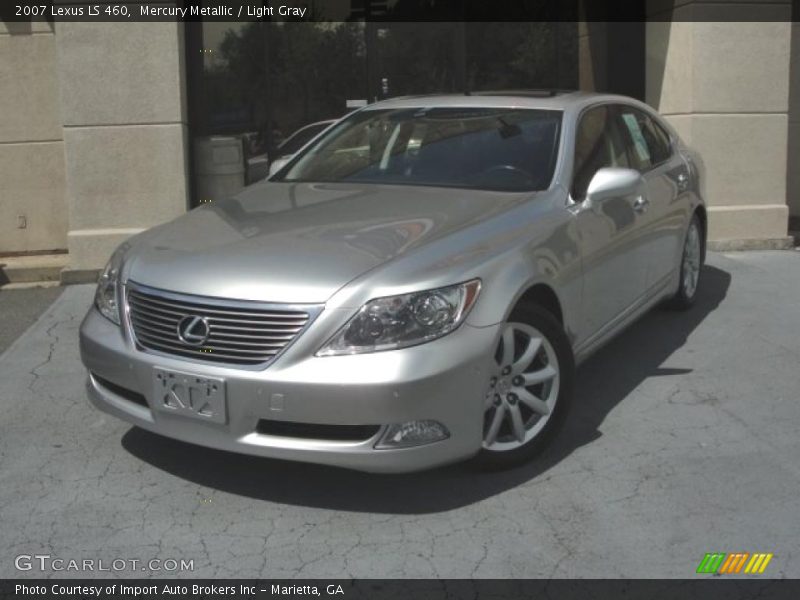 Mercury Metallic / Light Gray 2007 Lexus LS 460