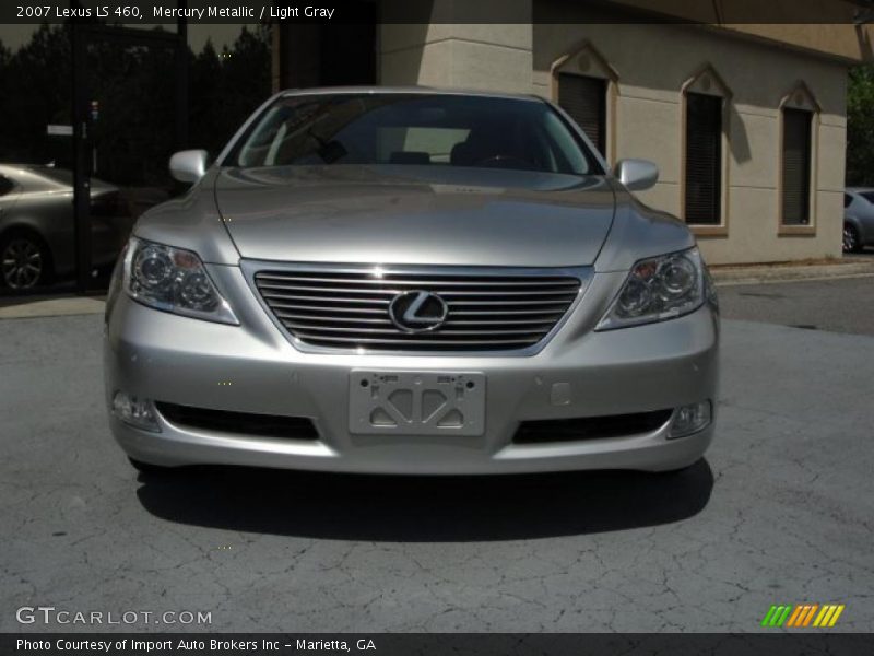 Mercury Metallic / Light Gray 2007 Lexus LS 460
