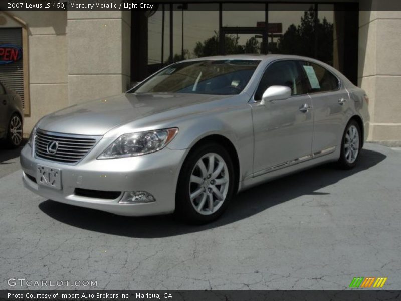 Mercury Metallic / Light Gray 2007 Lexus LS 460
