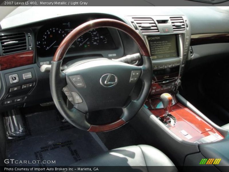 Mercury Metallic / Light Gray 2007 Lexus LS 460