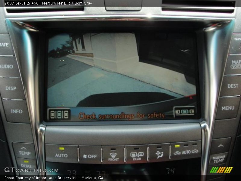 Mercury Metallic / Light Gray 2007 Lexus LS 460