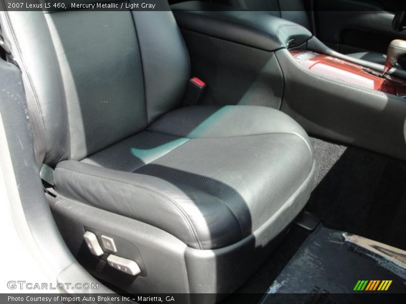 Mercury Metallic / Light Gray 2007 Lexus LS 460
