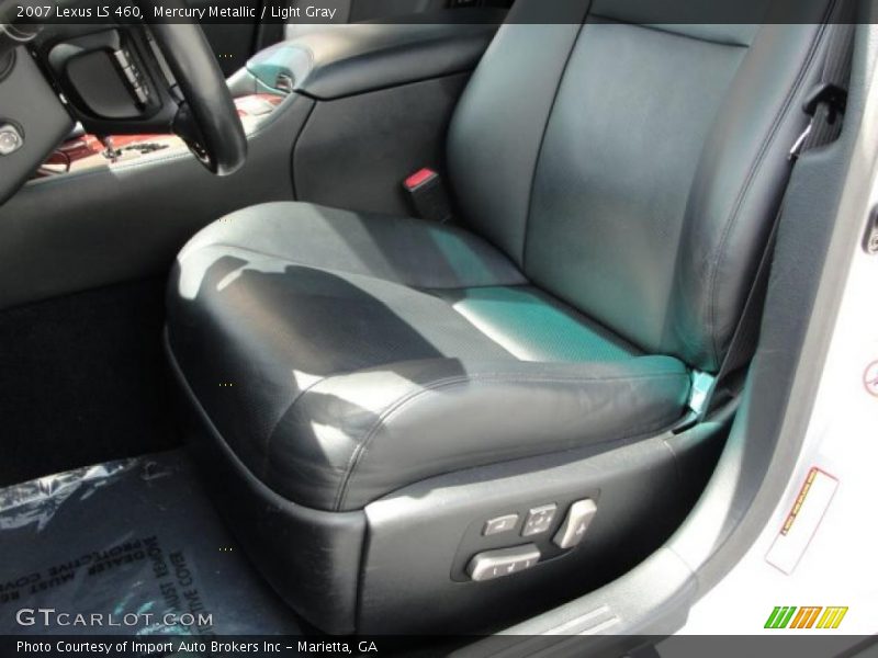 Mercury Metallic / Light Gray 2007 Lexus LS 460