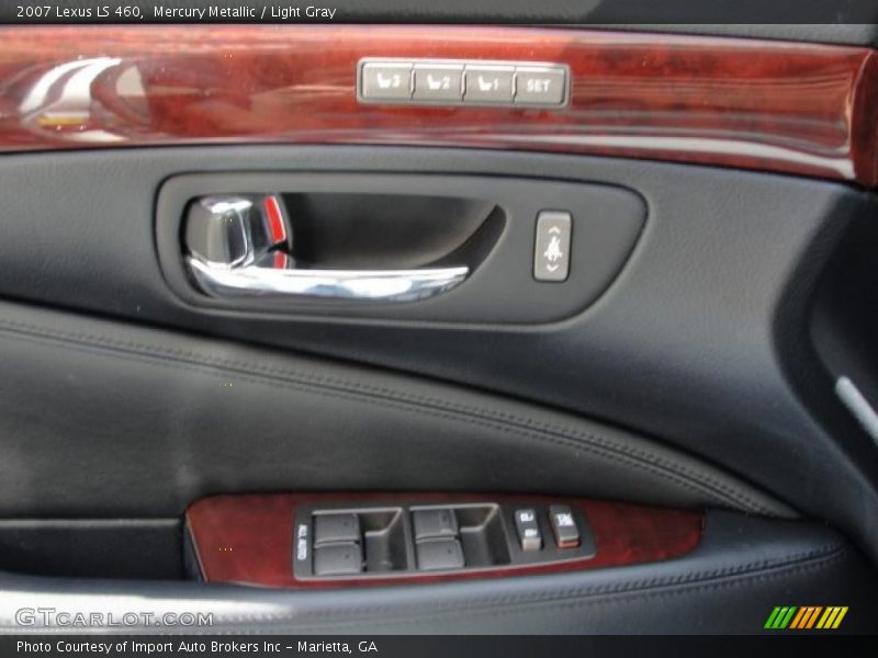 Mercury Metallic / Light Gray 2007 Lexus LS 460