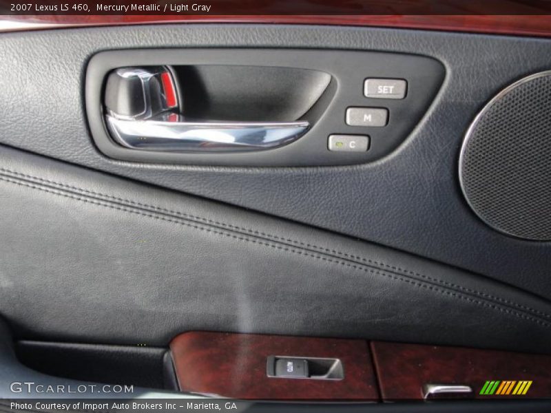 Mercury Metallic / Light Gray 2007 Lexus LS 460