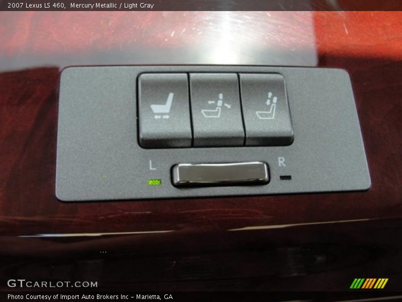 Mercury Metallic / Light Gray 2007 Lexus LS 460