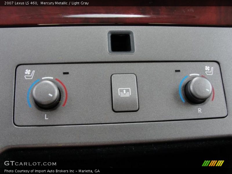 Mercury Metallic / Light Gray 2007 Lexus LS 460
