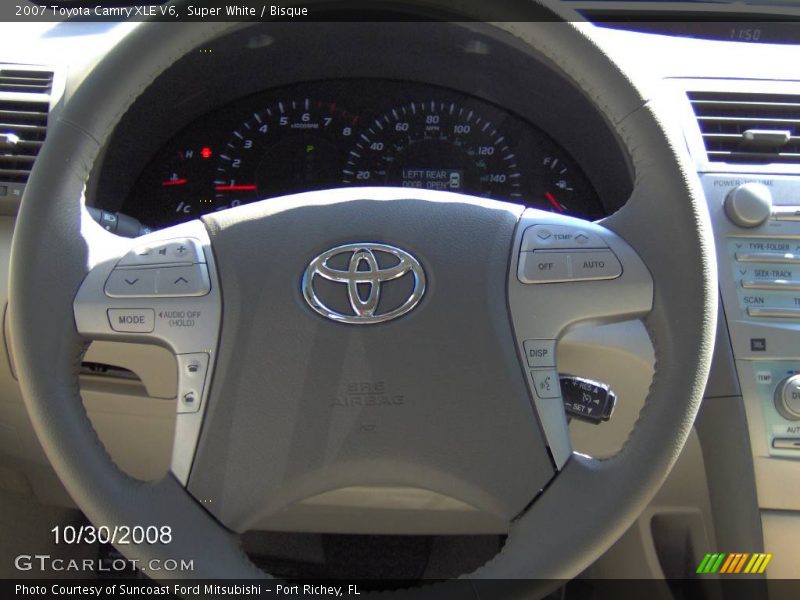 Super White / Bisque 2007 Toyota Camry XLE V6