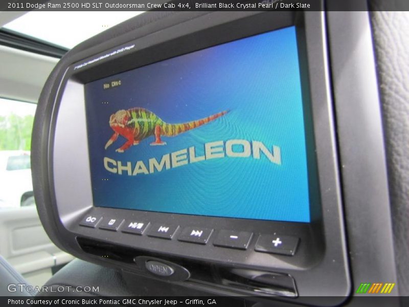 Brilliant Black Crystal Pearl / Dark Slate 2011 Dodge Ram 2500 HD SLT Outdoorsman Crew Cab 4x4