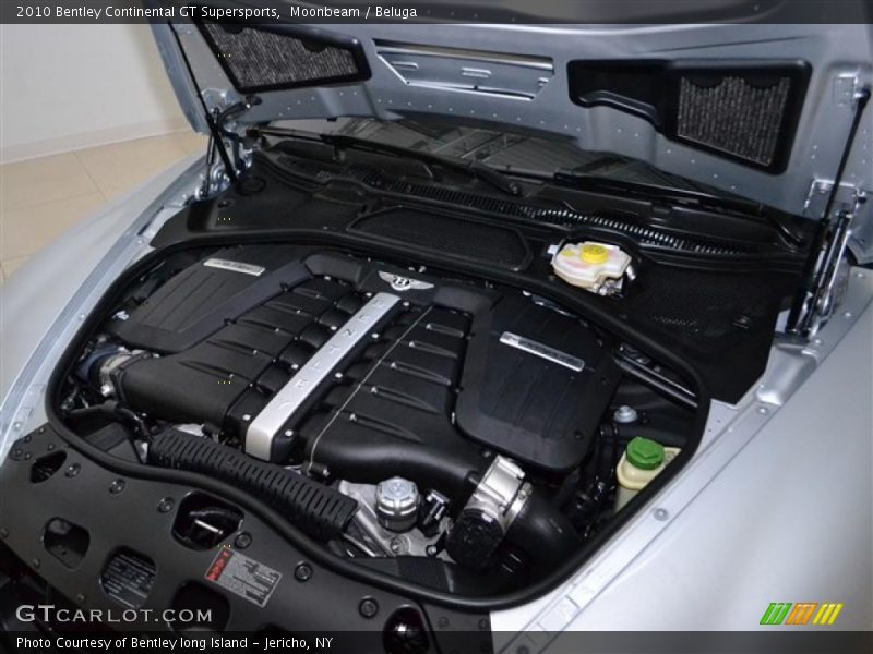  2010 Continental GT Supersports Engine - 6.0 Liter Twin-Turbocharged DOHC 48-Valve VVT W12