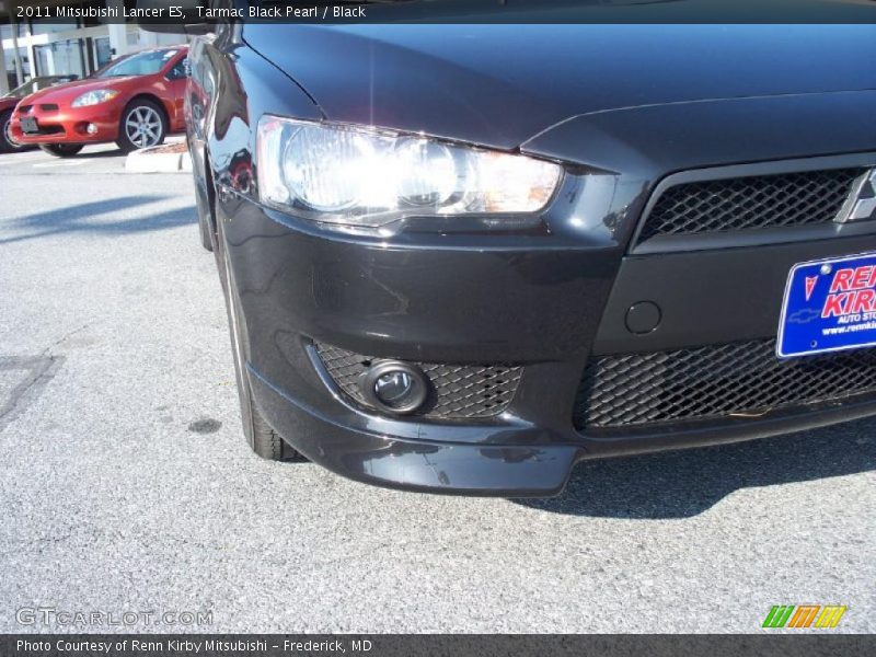 Tarmac Black Pearl / Black 2011 Mitsubishi Lancer ES