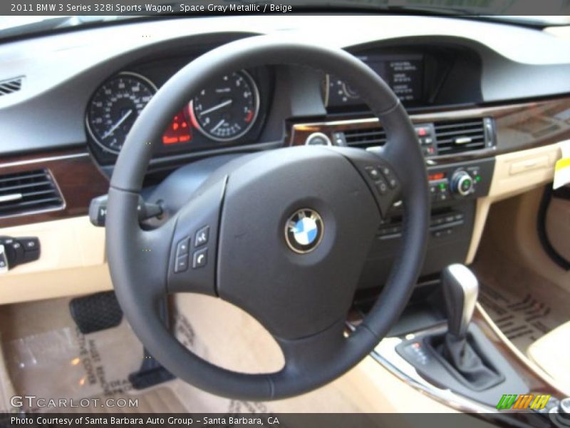  2011 3 Series 328i Sports Wagon Steering Wheel