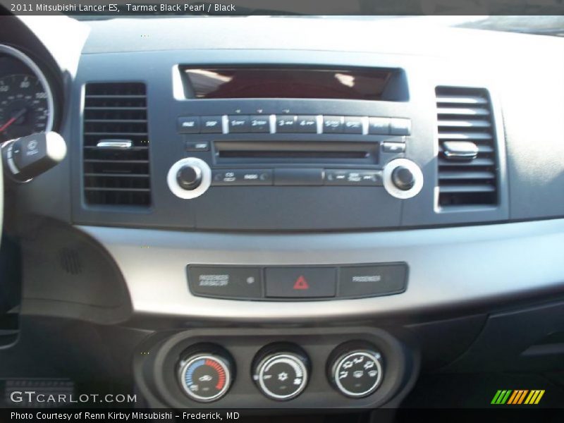 Tarmac Black Pearl / Black 2011 Mitsubishi Lancer ES