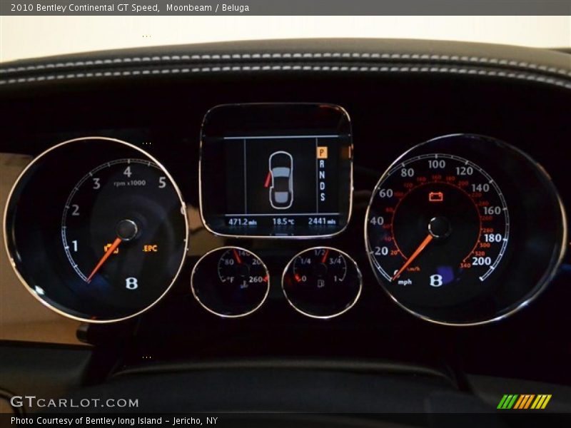  2010 Continental GT Speed Speed Gauges