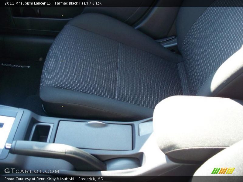 Tarmac Black Pearl / Black 2011 Mitsubishi Lancer ES