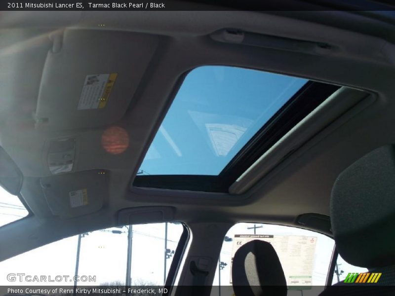 Tarmac Black Pearl / Black 2011 Mitsubishi Lancer ES