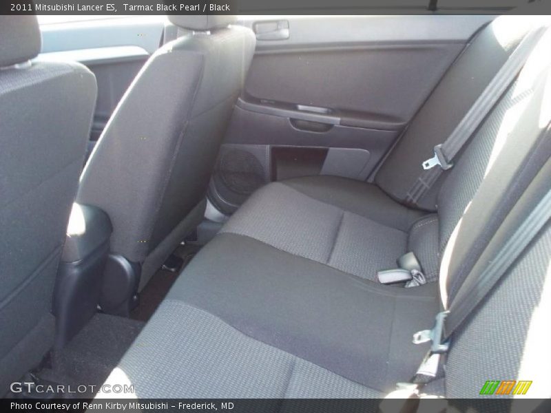 Tarmac Black Pearl / Black 2011 Mitsubishi Lancer ES