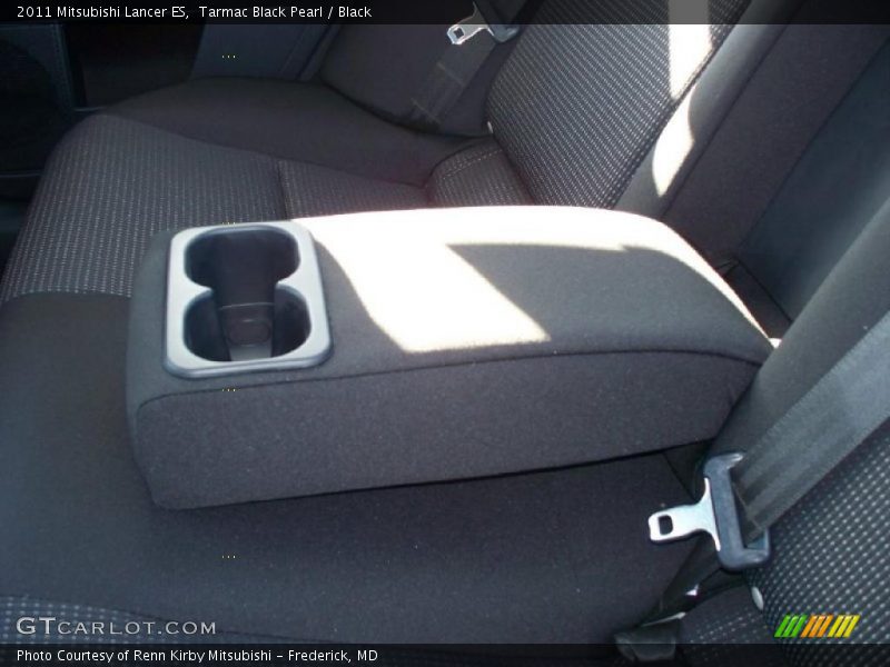 Tarmac Black Pearl / Black 2011 Mitsubishi Lancer ES