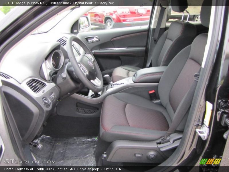  2011 Journey R/T Black/Red Interior