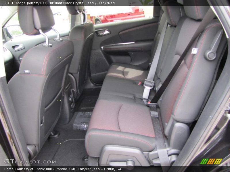  2011 Journey R/T Black/Red Interior