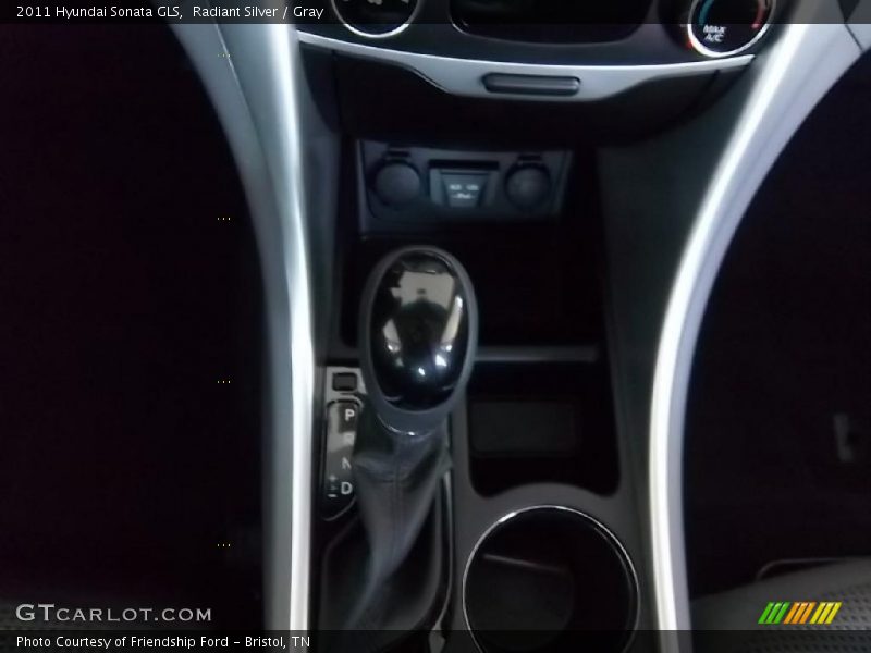 Radiant Silver / Gray 2011 Hyundai Sonata GLS