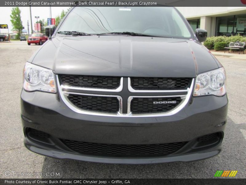Dark Charcoal Pearl / Black/Light Graystone 2011 Dodge Grand Caravan Mainstreet