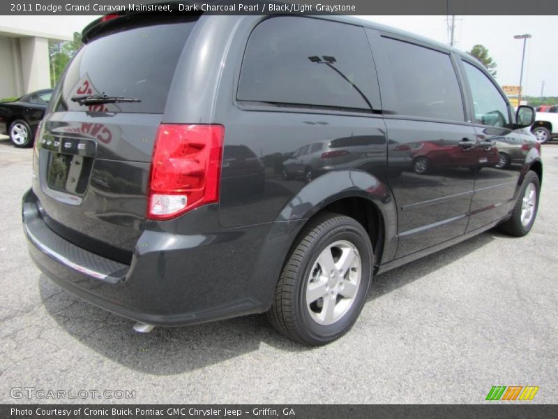 Dark Charcoal Pearl / Black/Light Graystone 2011 Dodge Grand Caravan Mainstreet
