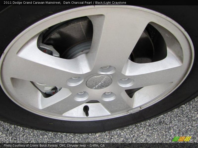 Dark Charcoal Pearl / Black/Light Graystone 2011 Dodge Grand Caravan Mainstreet