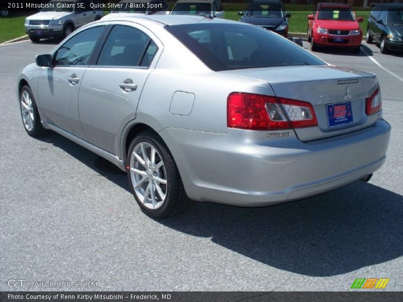 Quick Silver / Black Sport 2011 Mitsubishi Galant SE