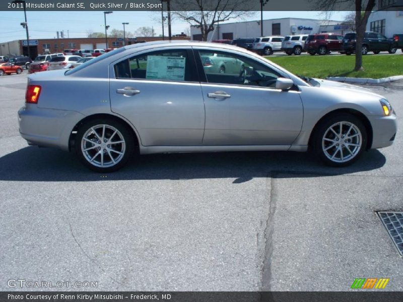 Quick Silver / Black Sport 2011 Mitsubishi Galant SE