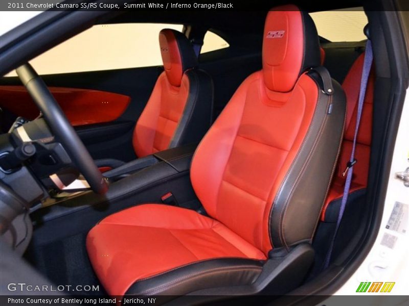  2011 Camaro SS/RS Coupe Inferno Orange/Black Interior